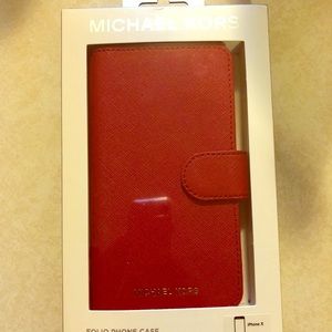 Michael Kors iPhone X phone case/wallet